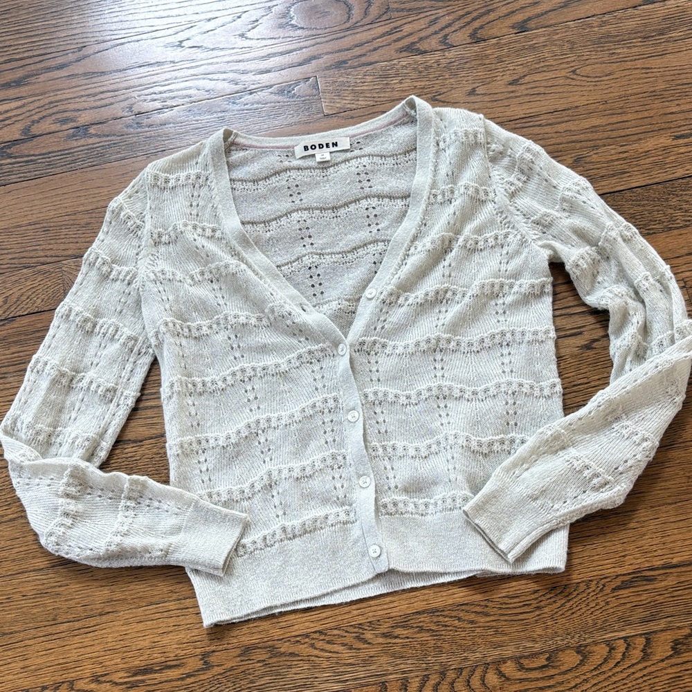 Boden Women's Lightweight knit Cardigan, xS